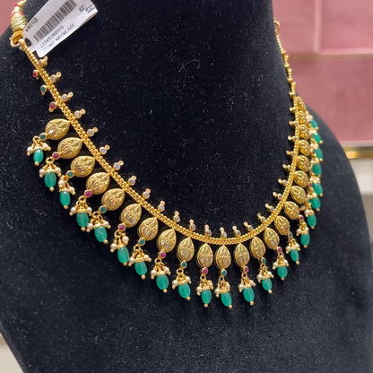 Anu Jewellers 17.748gms NECKLACE 22K Yellow Gold