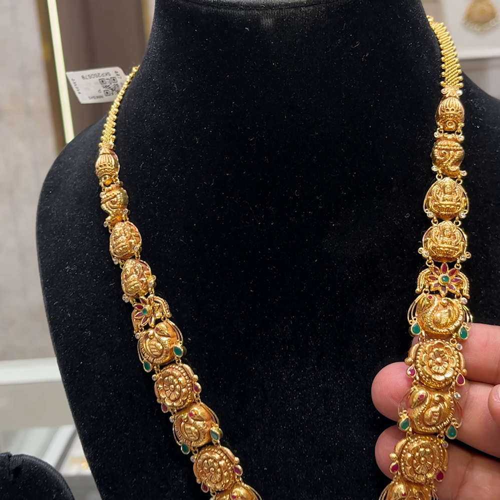 SOUTH INDIA 48.25gms HARAMS 22K Yellow Gold