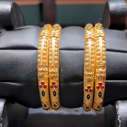 CMR 52.455gms BANGLES 22K Yellow Gold