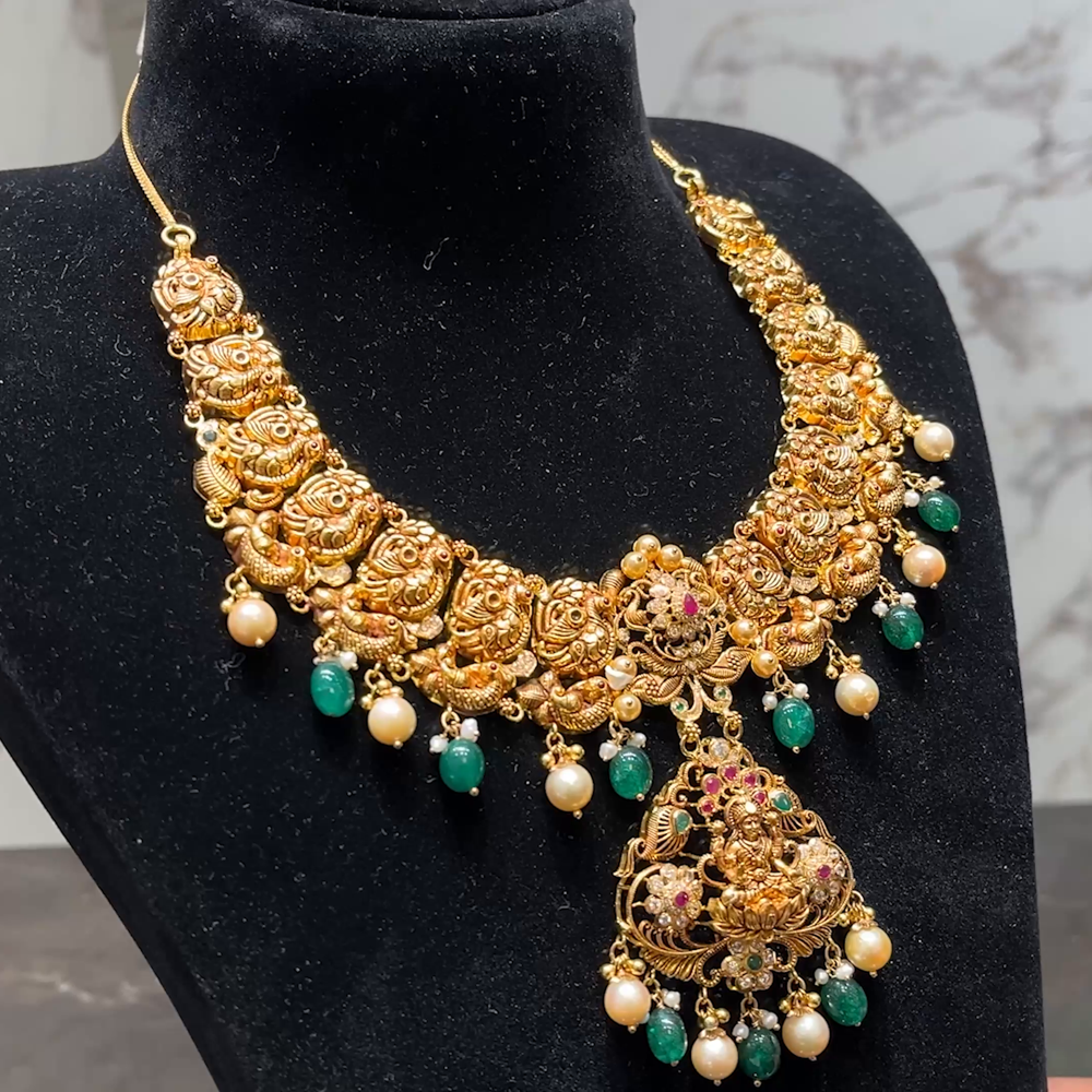 MUKUNDA JEWELLERS 45.03gms NECKLACE 22K Yellow Gold