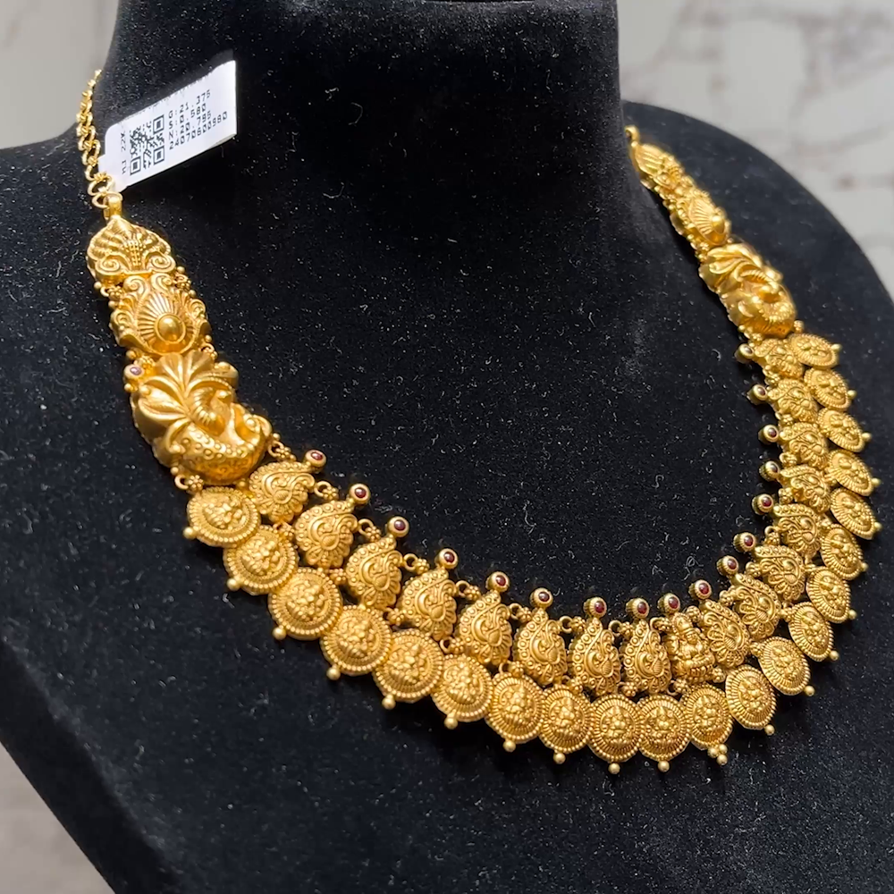 MUKUNDA JEWELLERS 20.795gms NECKLACE 22K Yellow Gold