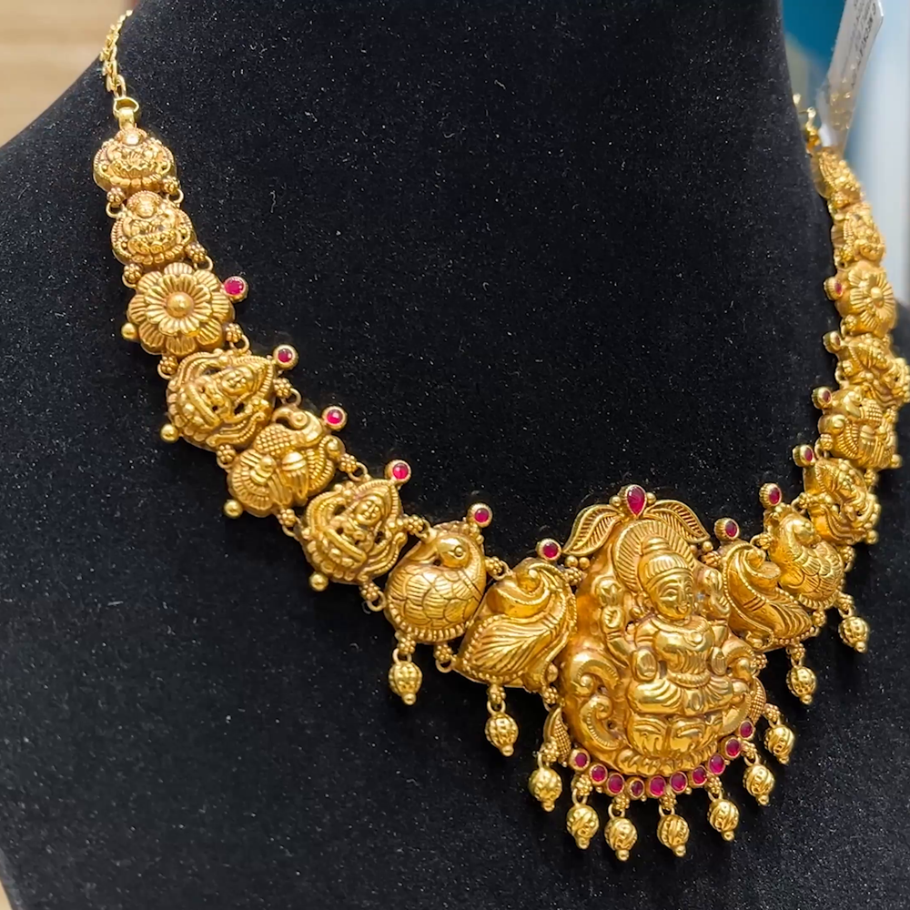 Chennai Shopping Mall 23.34gms NECKLACE 22K Yellow Gold