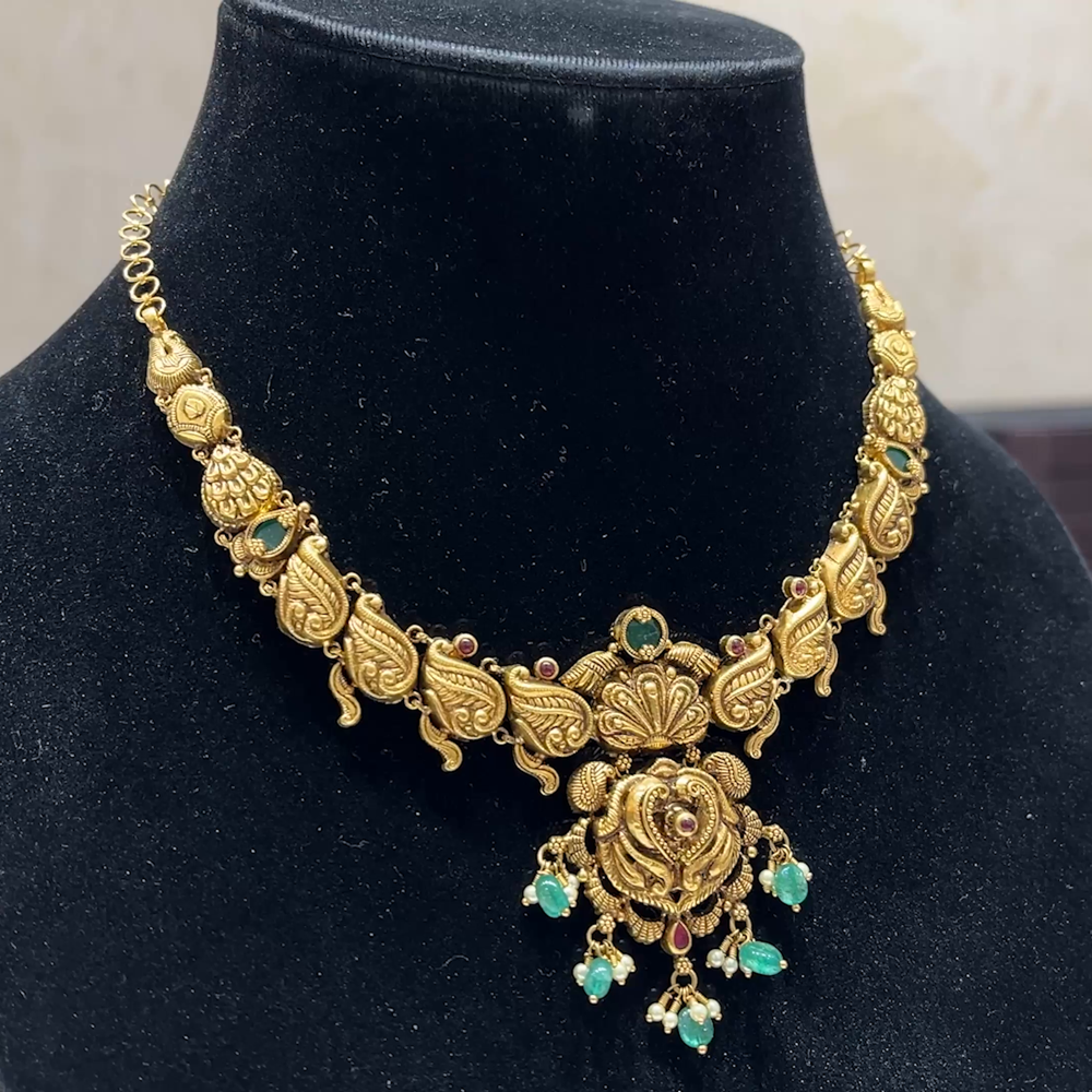 MUKUNDA JEWELLERS 17.08gms NECKLACE 22K Yellow Gold