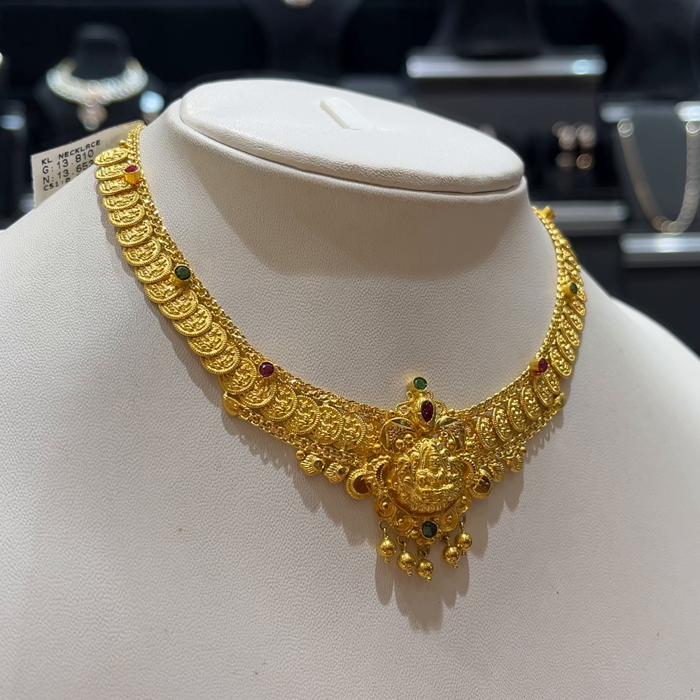 [make to order] 13.653gms NECKLACE 22K