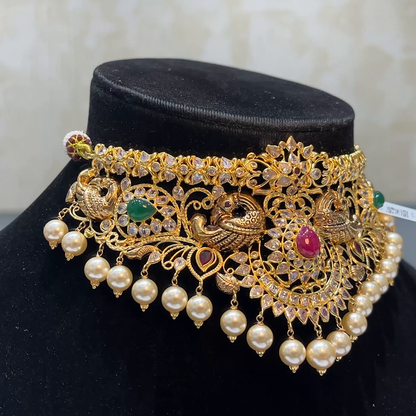 MUKUNDA JEWELLERS 24.09gms CHOKER 22K Yellow Gold