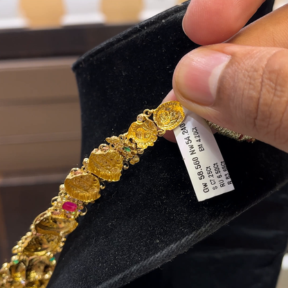 CHANDANA Brothers 54.24gms HARAMS 22K Yellow Gold