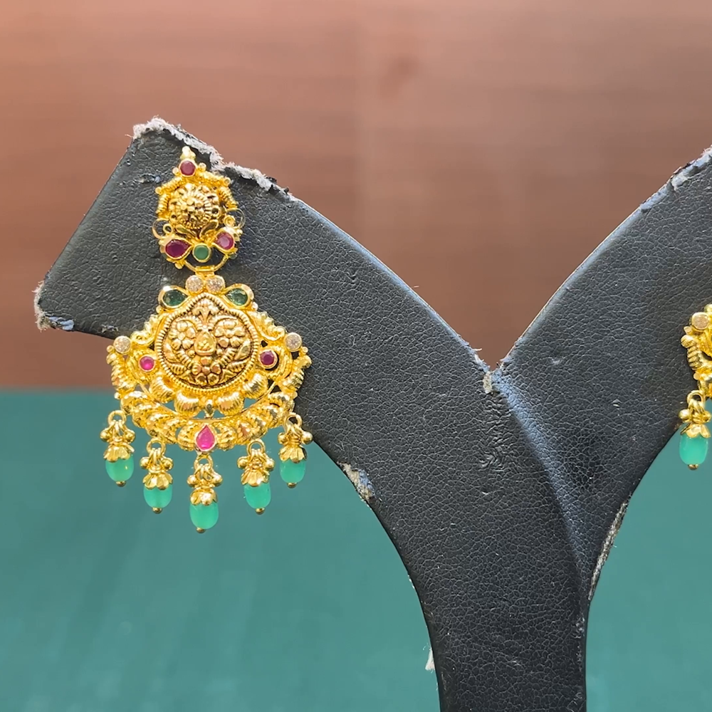 CMR 8.055gms EARRINGS 22K Yellow Gold