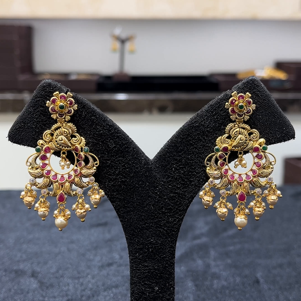 MUKUNDA JEWELLERS 12.61gms EARRINGS 22K Yellow Gold