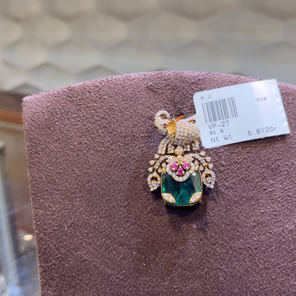 SRI RAM 6.812gms Pendent 22K Nakshi