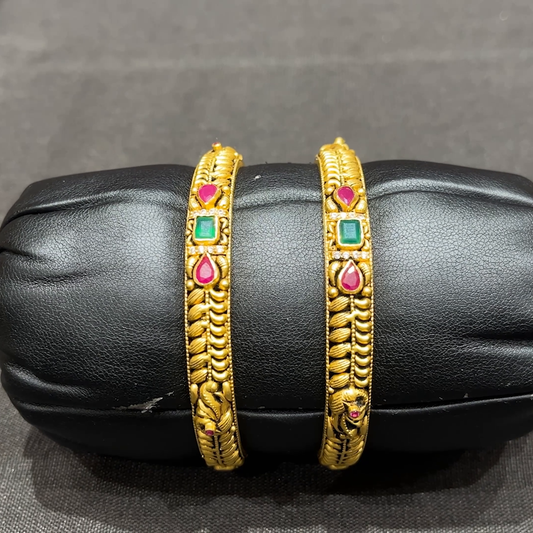 CMR 38.756gms BANGLES 22K Yellow Gold