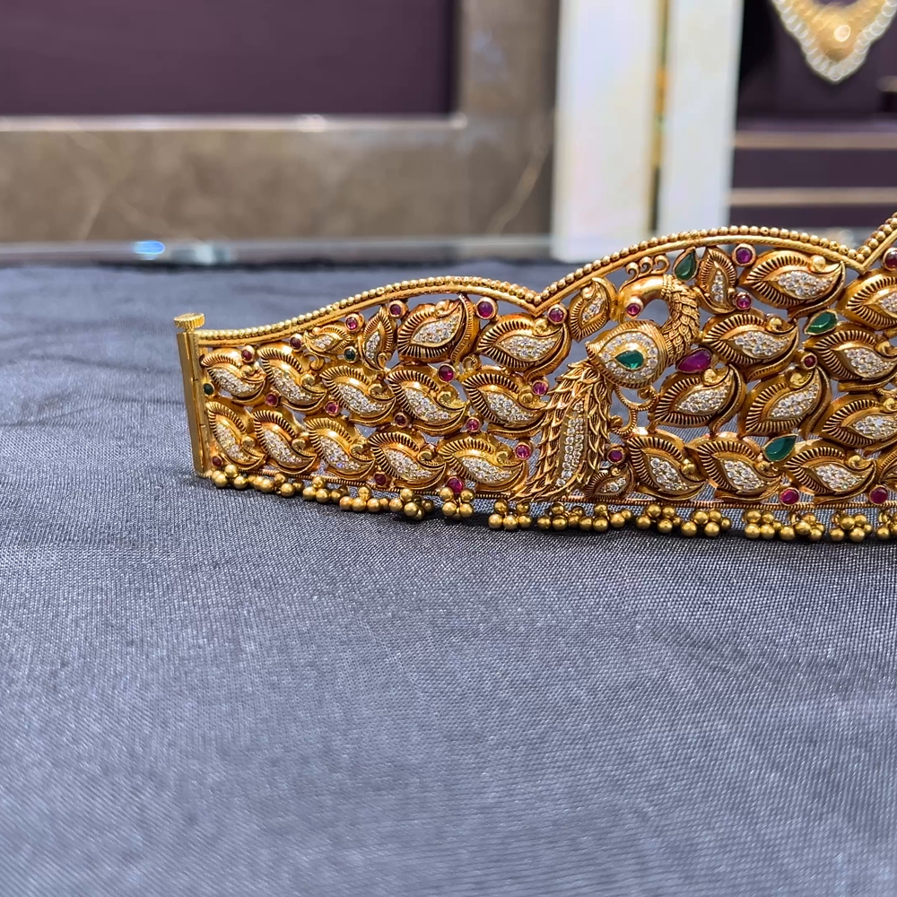 CMR 144.78gms VADDANAM 22K Nakshi