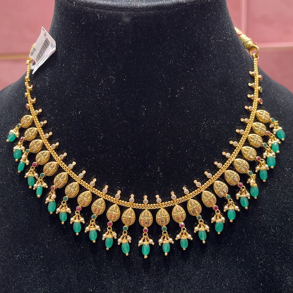 Anu Jewellers 17.748gms NECKLACE 22K Yellow Gold