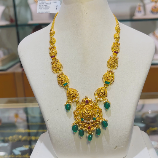 Anu Jewellers 10.22gms NECKLACE 22K Yellow Gold