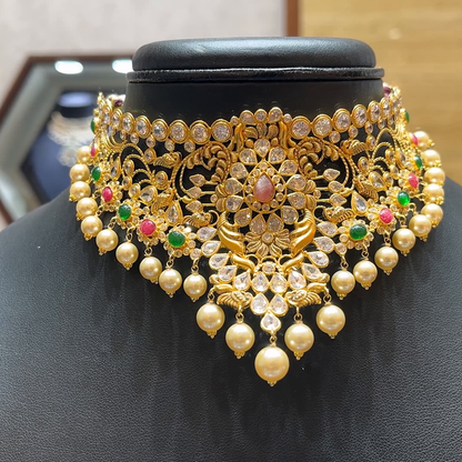 Chennai Shopping Mall 23.09gms CHOKER 22K Yellow Gold