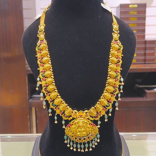 SOUTH INDIA 57.111gms HARAMS 22K Yellow Gold