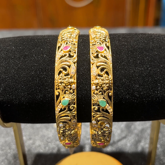 MUKUNDA JEWELLERS 20.472gms BANGLES 22K Yellow Gold