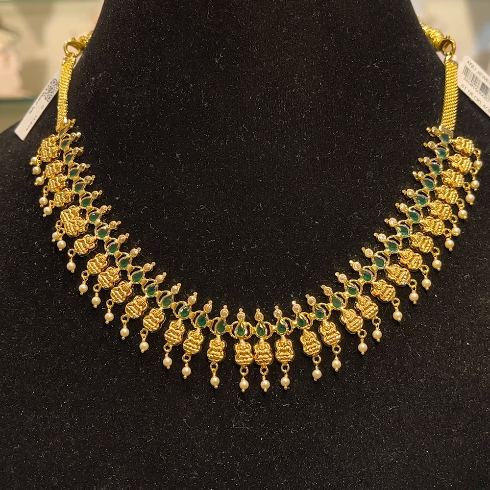 Anu Jewellers 14.876gms NECKLACE 22K Yellow Gold