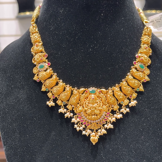 SOUTH INDIA 19.828gms NECKLACE 22K Yellow Gold