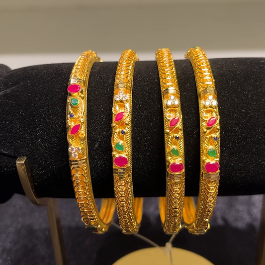 CMR 53.059gms BANGLES 22K Yellow Gold