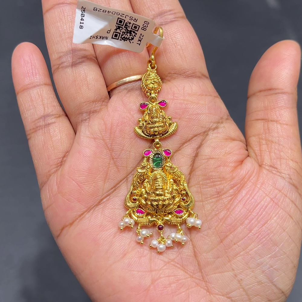 RS BROTHERS 5.27gms Papitabilla 22K Yellow Gold