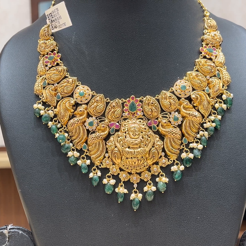 Chennai Shopping Mall 38.61gms NECKLACE 22K Yellow Gold