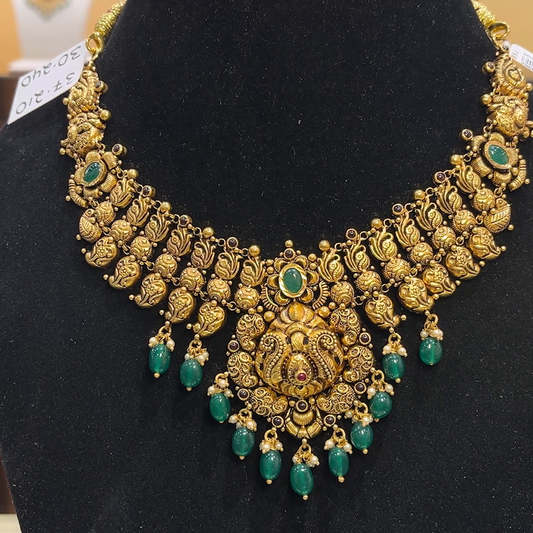 CHANDANA Brothers 30.24gms NECKLACE 22K Yellow Gold