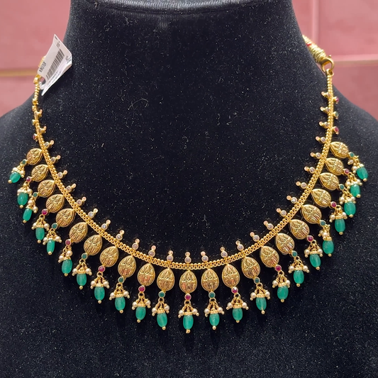 Anu Jewellers 17.748gms NECKLACE 22K Yellow Gold