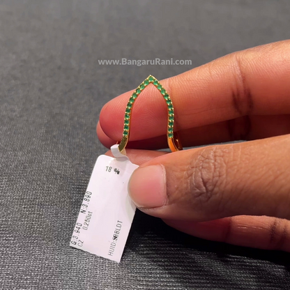 Anu Jewellers 3.89gms Ring 22K Yellow Gold