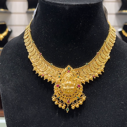 SOUTH INDIA 26.9gms NECKLACE 22K Yellow Gold