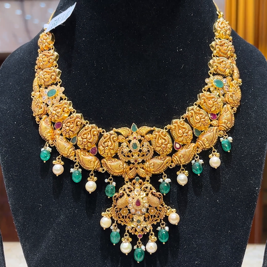 MUKUNDA JEWELLERS 44.055gms NECKLACE 22K Yellow Gold