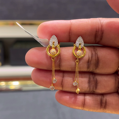 [make to order] 4.005gms EARRINGS 22K