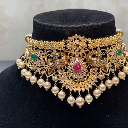 MUKUNDA JEWELLERS 24.09gms CHOKER 22K Yellow Gold