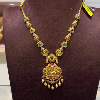 SwarnaKanchi 14.487gms NECKLACE 22K Yellow Gold