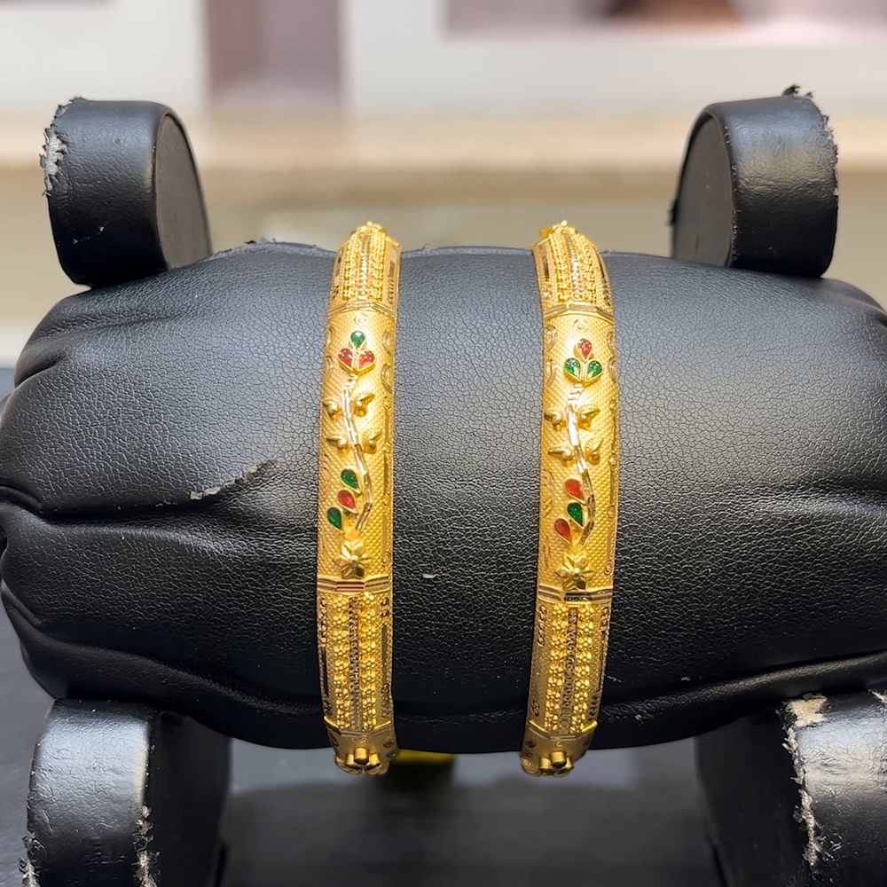 SwarnaKanchi 23.684gms BANGLES 22K Yellow Gold