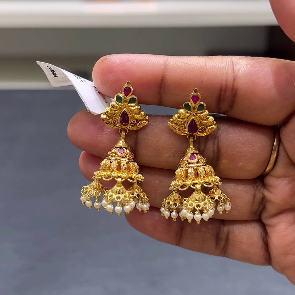 [make to order] 10.45gms EARRINGS 22K