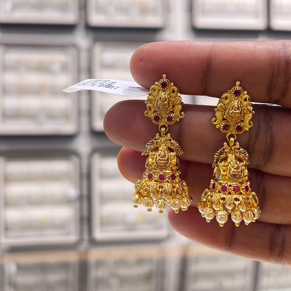 [make to order] 8.018gms EARRINGS 22K