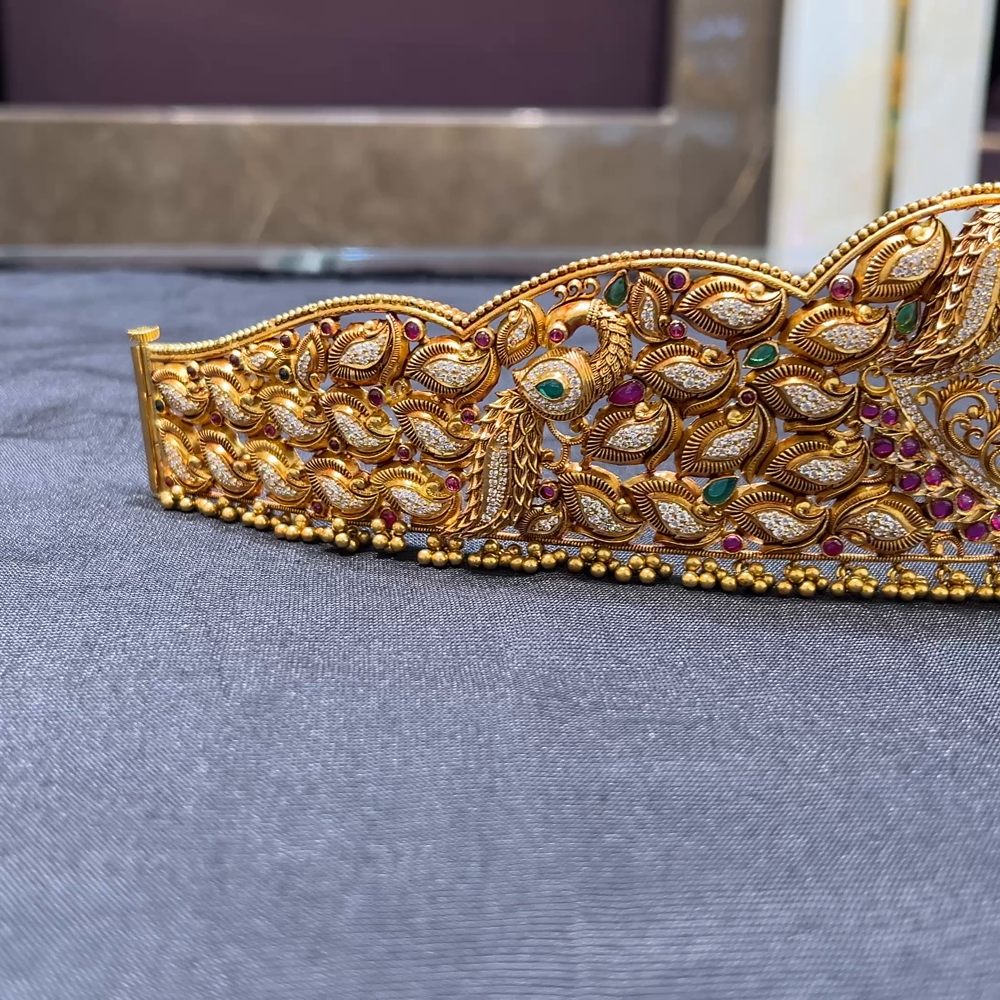 CMR 144.78gms VADDANAM 22K Nakshi