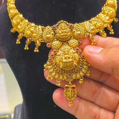 SOUTH INDIA 30.555gms NECKLACE 22K Yellow Gold