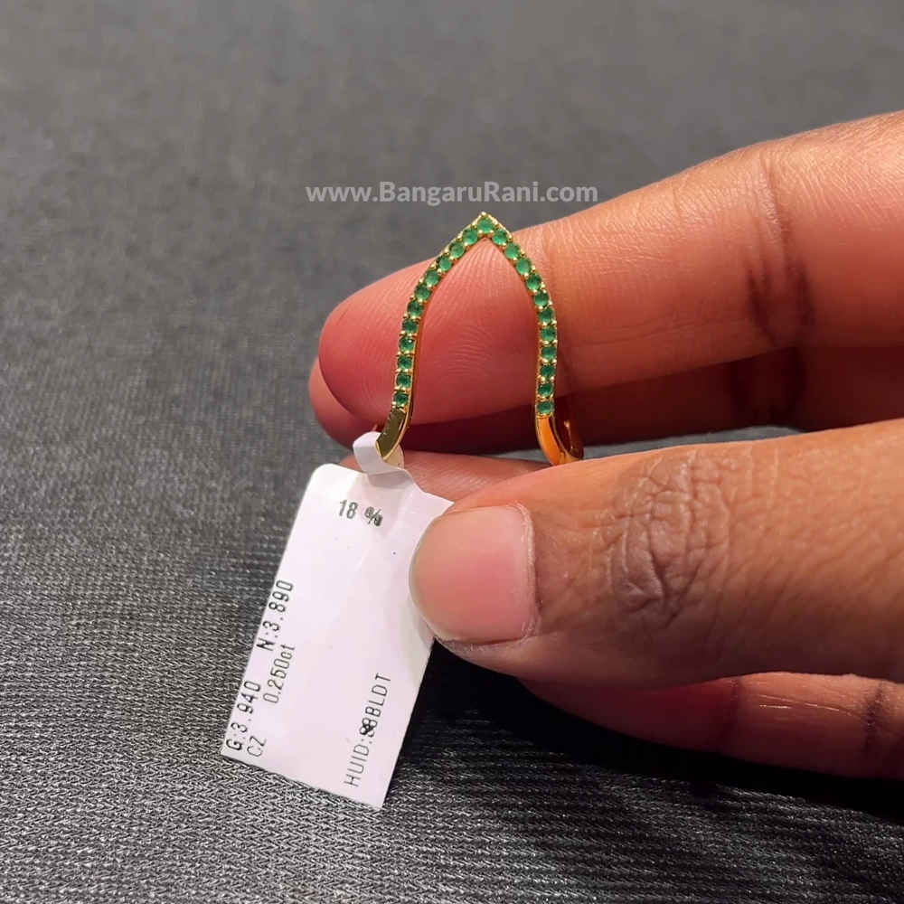 Anu Jewellers 3.89gms Ring 22K Yellow Gold