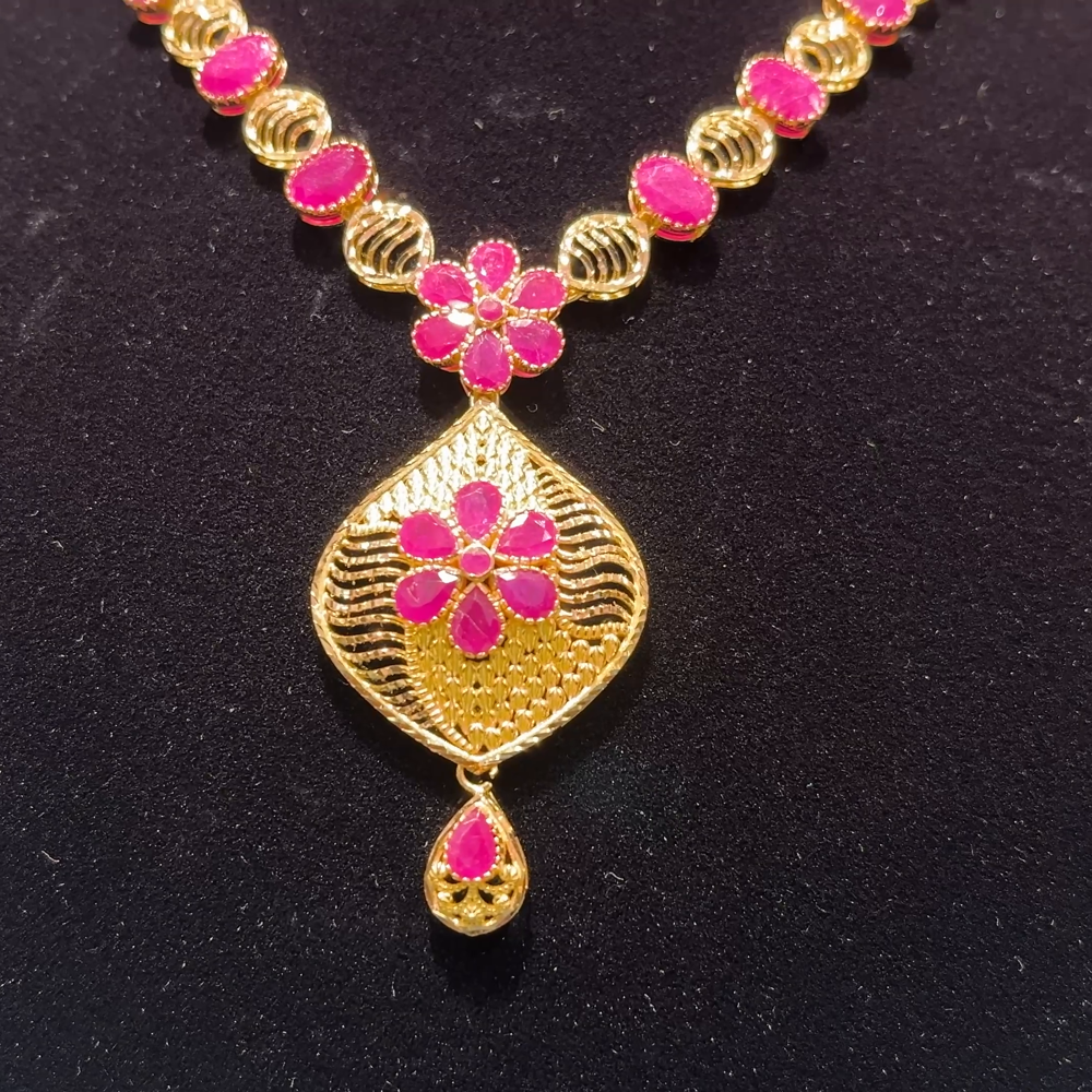 Anu Jewellers 14.556gms NECKLACE 22K Yellow Gold