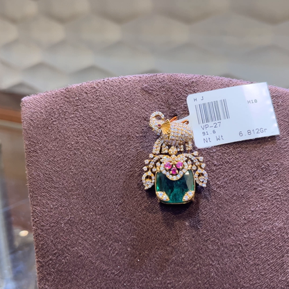 SRI RAM 6.812gms Pendent 22K Nakshi