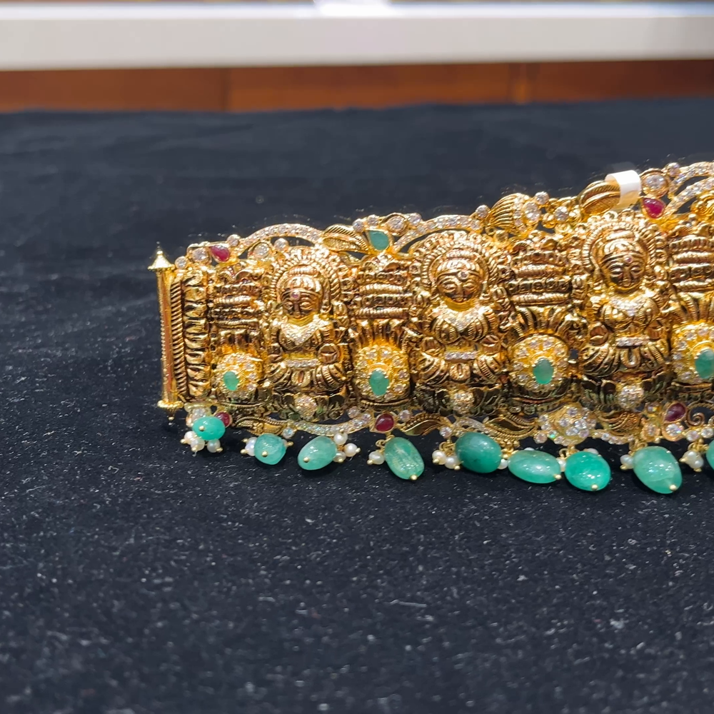 RS BROTHERS 106.986gms VADDANAM 22K Yellow Gold