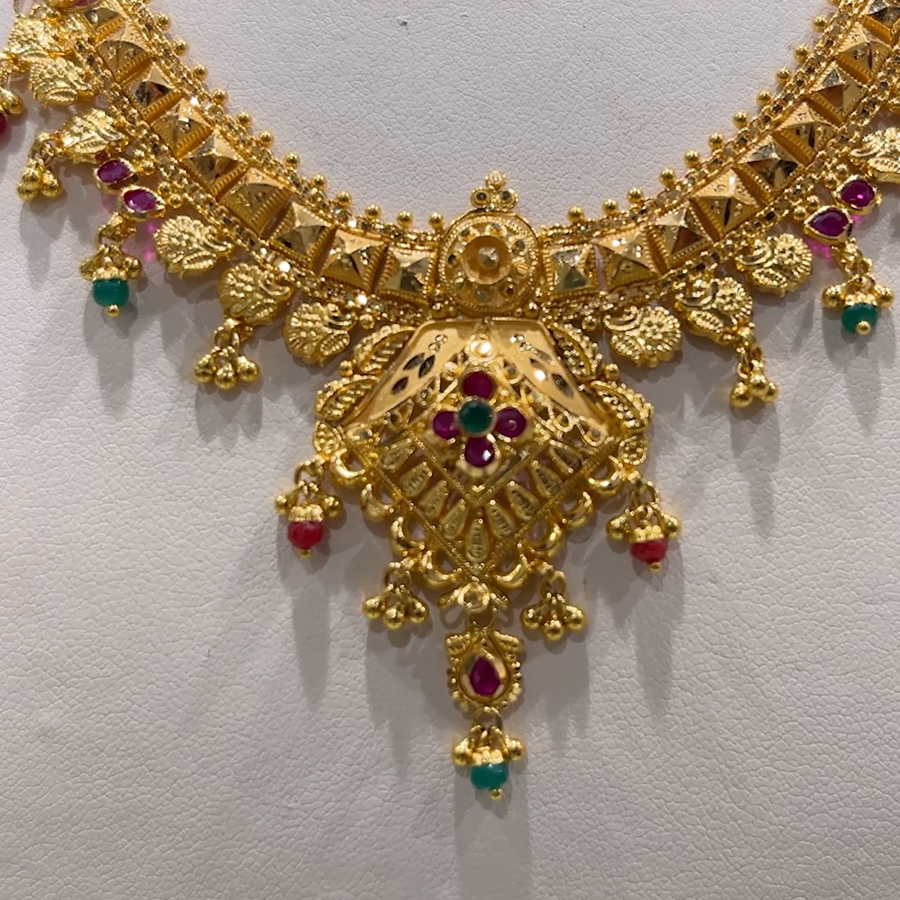 CHANDANA Brothers 20.425gms NECKLACE 22K Yellow Gold