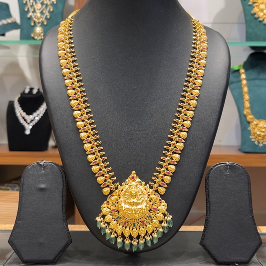 Chennai Shopping Mall 43.06gms HARAMS 22K Antique