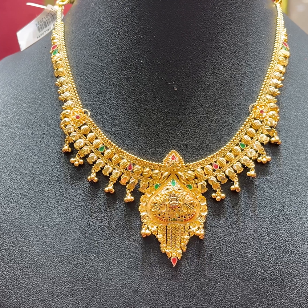 CMR 19.193gms NECKLACE 22K Yellow Gold