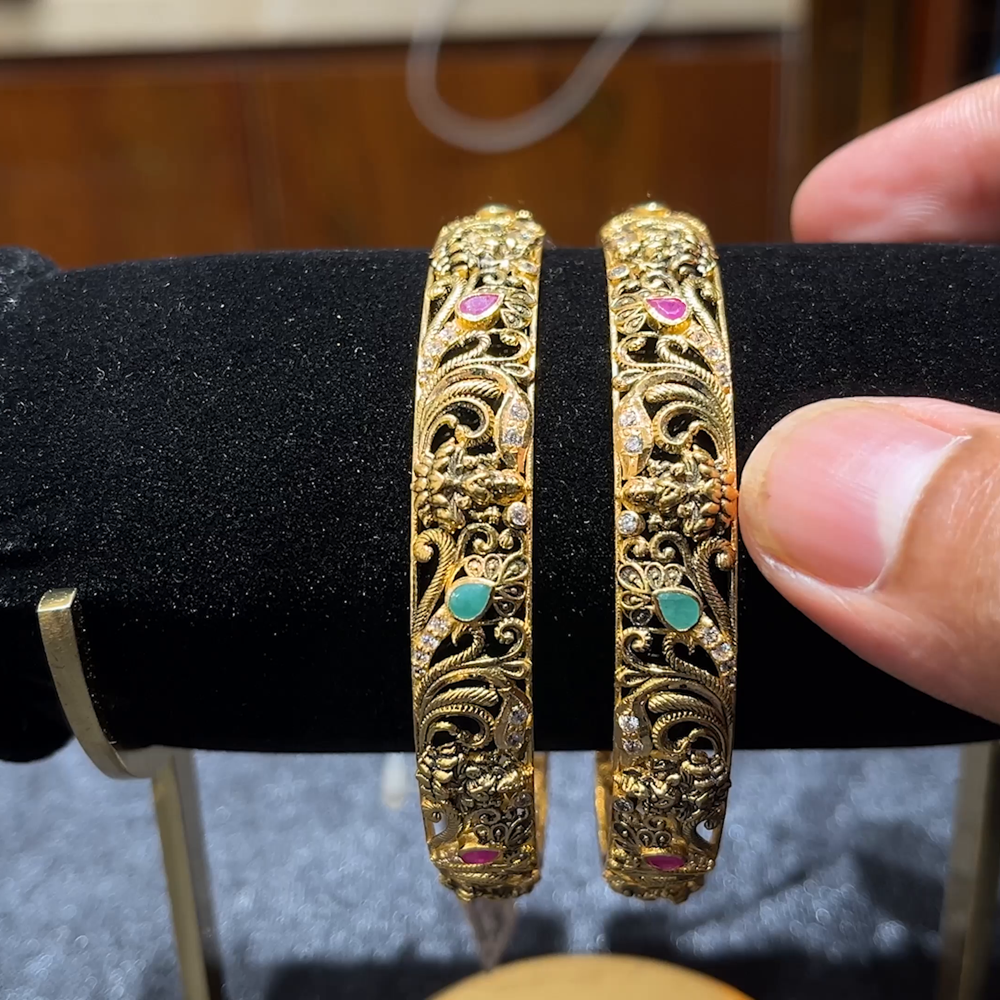 MUKUNDA JEWELLERS 20.472gms BANGLES 22K Yellow Gold