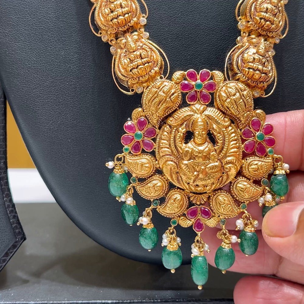 MUKUNDA JEWELLERS 55.905gms HARAMS 22K Yellow Gold