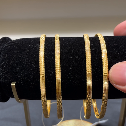 Anu Jewellers 17.129gms BANGLES 22K Yellow Gold