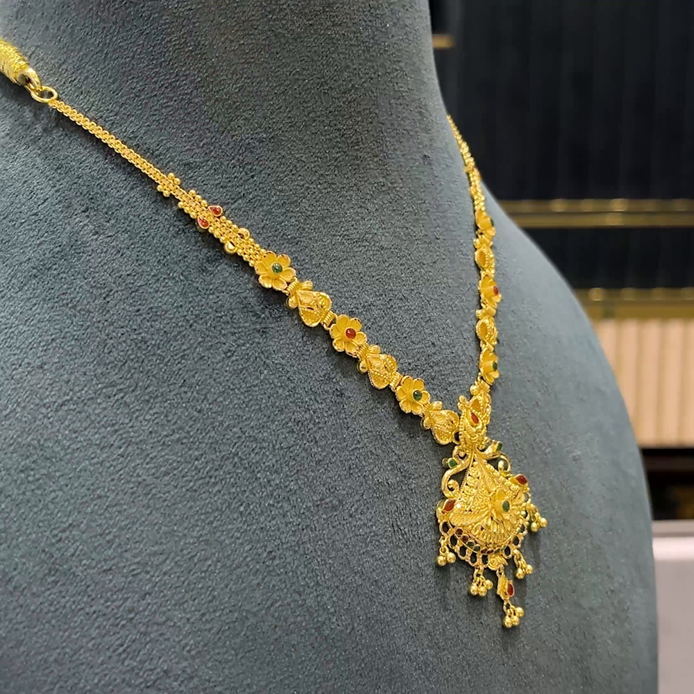 Kriya Jewellers 14.648gms NECKLACE 22K Yellow Gold