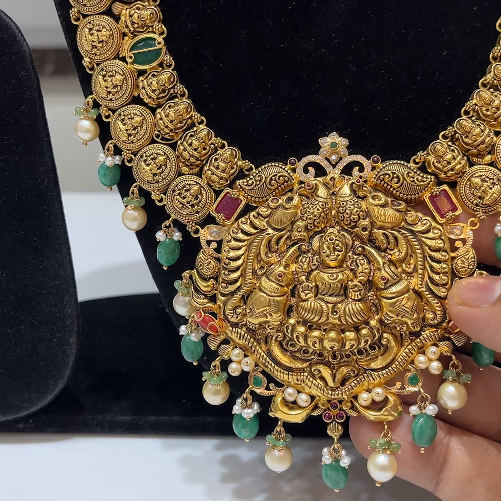 MUKUNDA JEWELLERS 65.31gms HARAMS 22K Yellow Gold